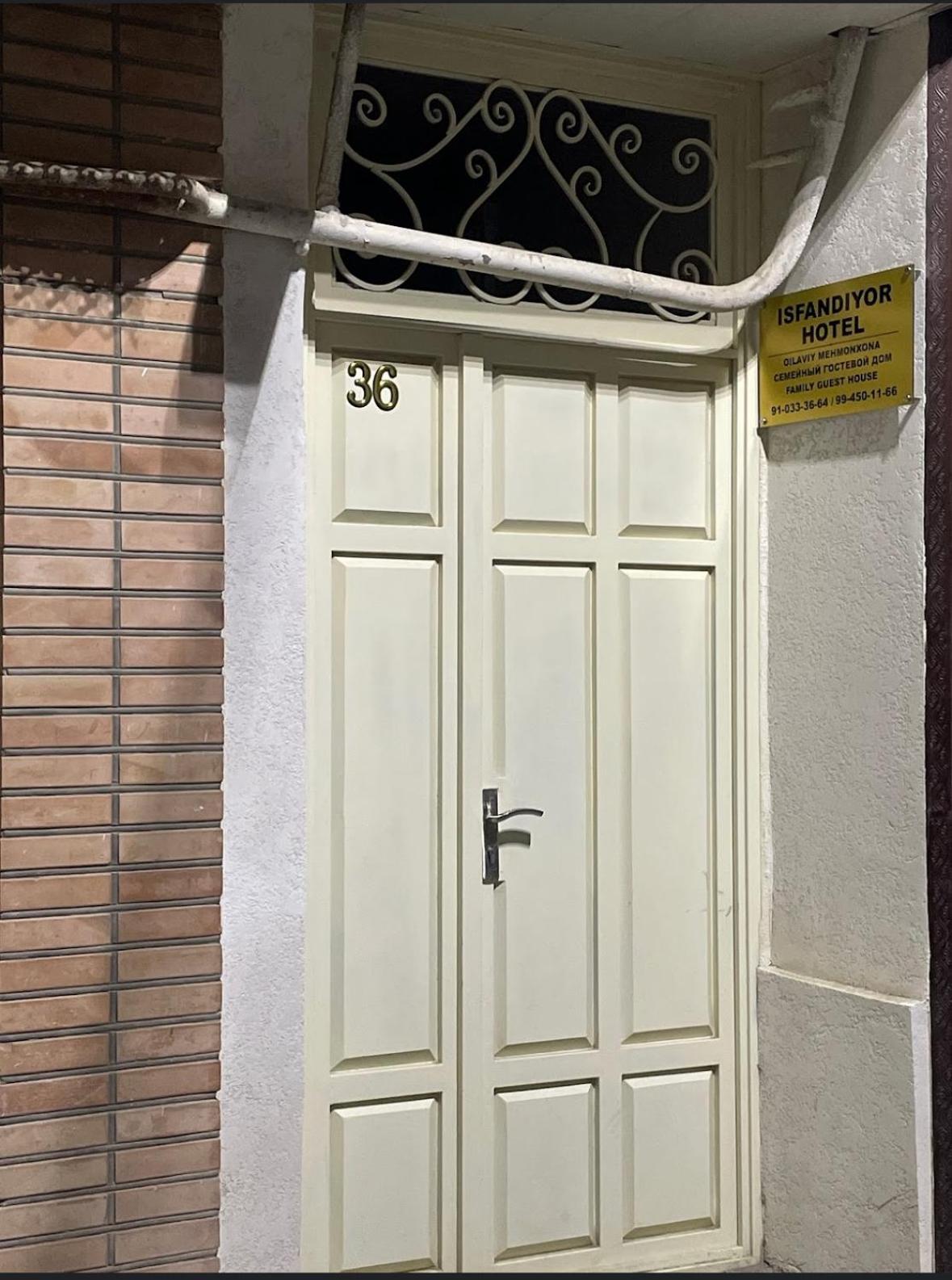 Isfandiyor Hotel Semerkant Dış mekan fotoğraf
